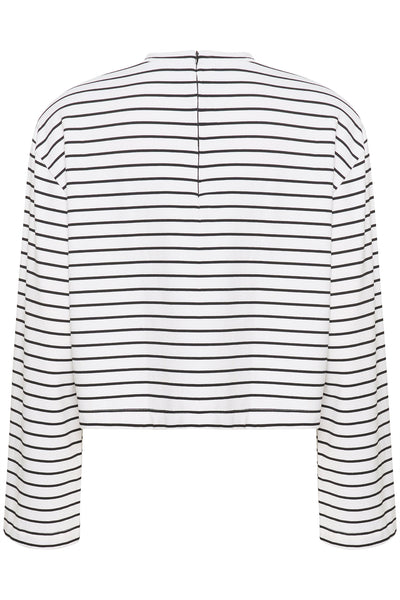 SibaGZ stripe top White black stripe - 10909341 Thumbnail
