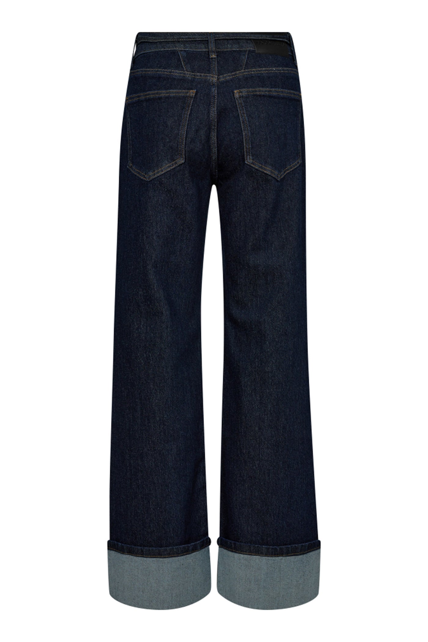 HubbyCC Reverse Ankle Jeans 555-Dark denim
