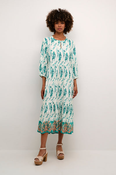 CRTiah Flounce Dress Ethnic Flower - 10613376 Thumbnail