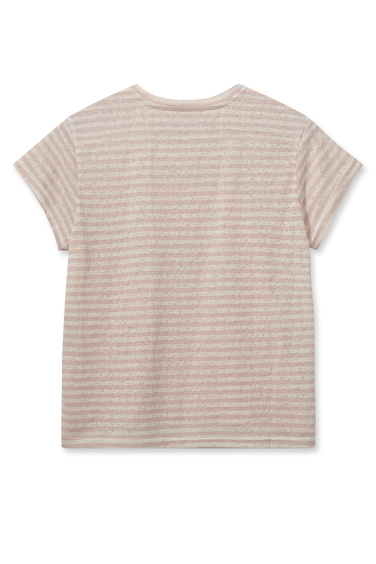 MMNan O-SS Stripe Tee Rose Smoke - 165330