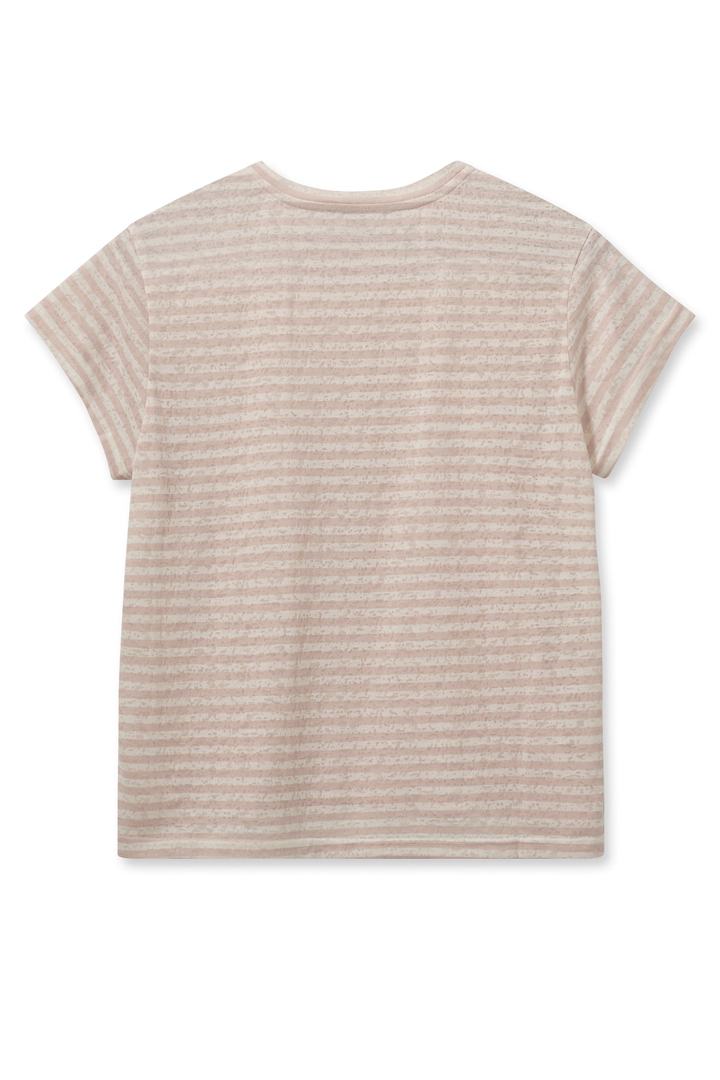 MMNan O-SS Stripe Tee Rose Smoke - 165330