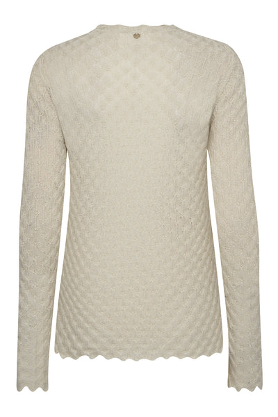 MMThaz Relena Lux Knit ECRU - 167260 Thumbnail