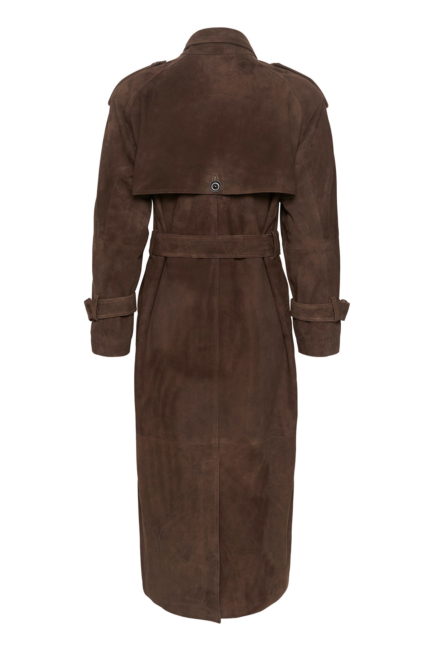 TaraMW Suede Trenchcoat Delicioso - 10704830