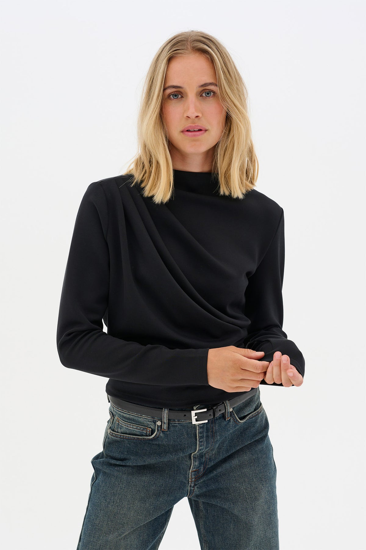 HelleMW Blouse Black - 10704885