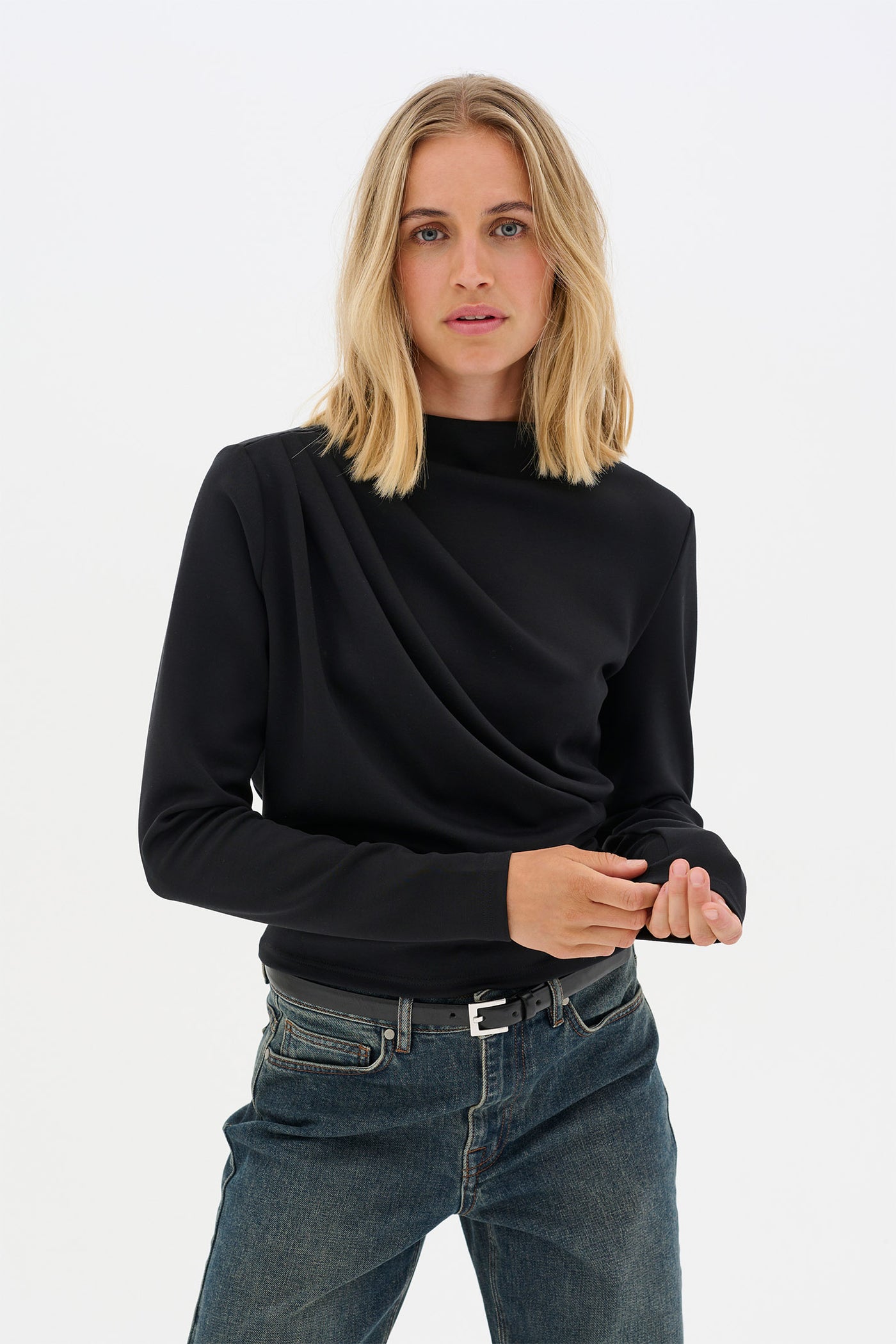 HelleMW Blouse Black - 10704885