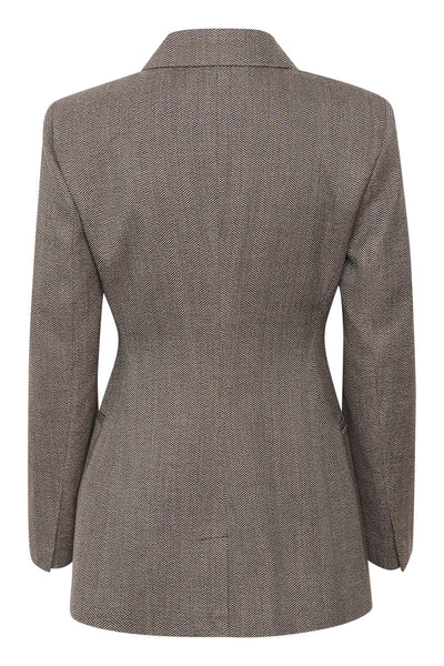 KahlaIW Blazer Brown Puce - 30109733 Thumbnail