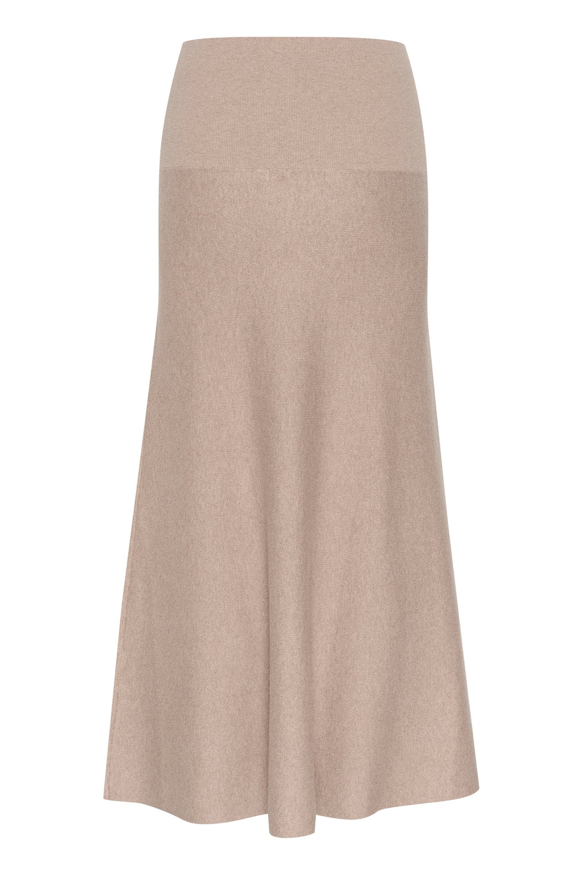 KayllaIW Skirt Sandy Grey Melange - 30109740