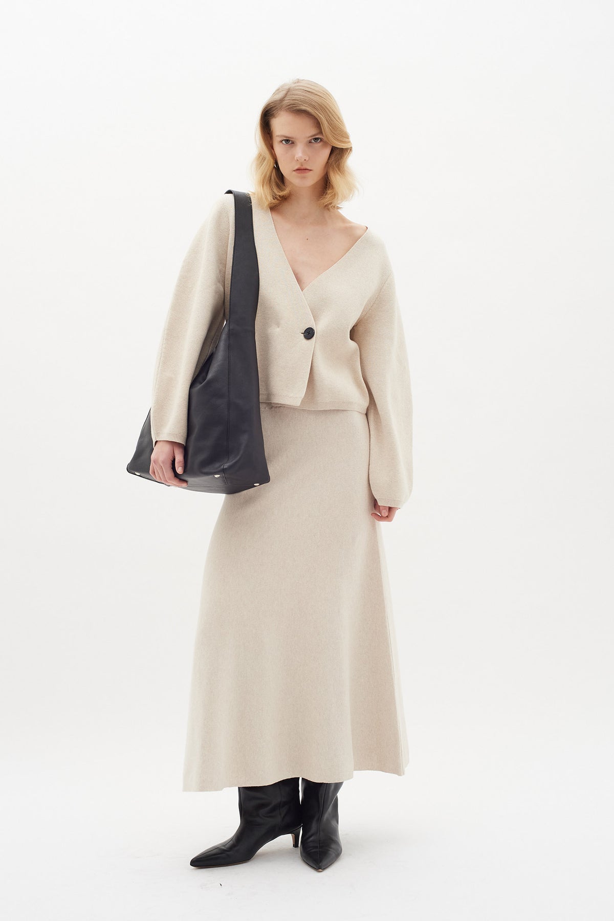KayllaIW Skirt Haze Melange - 30109740
