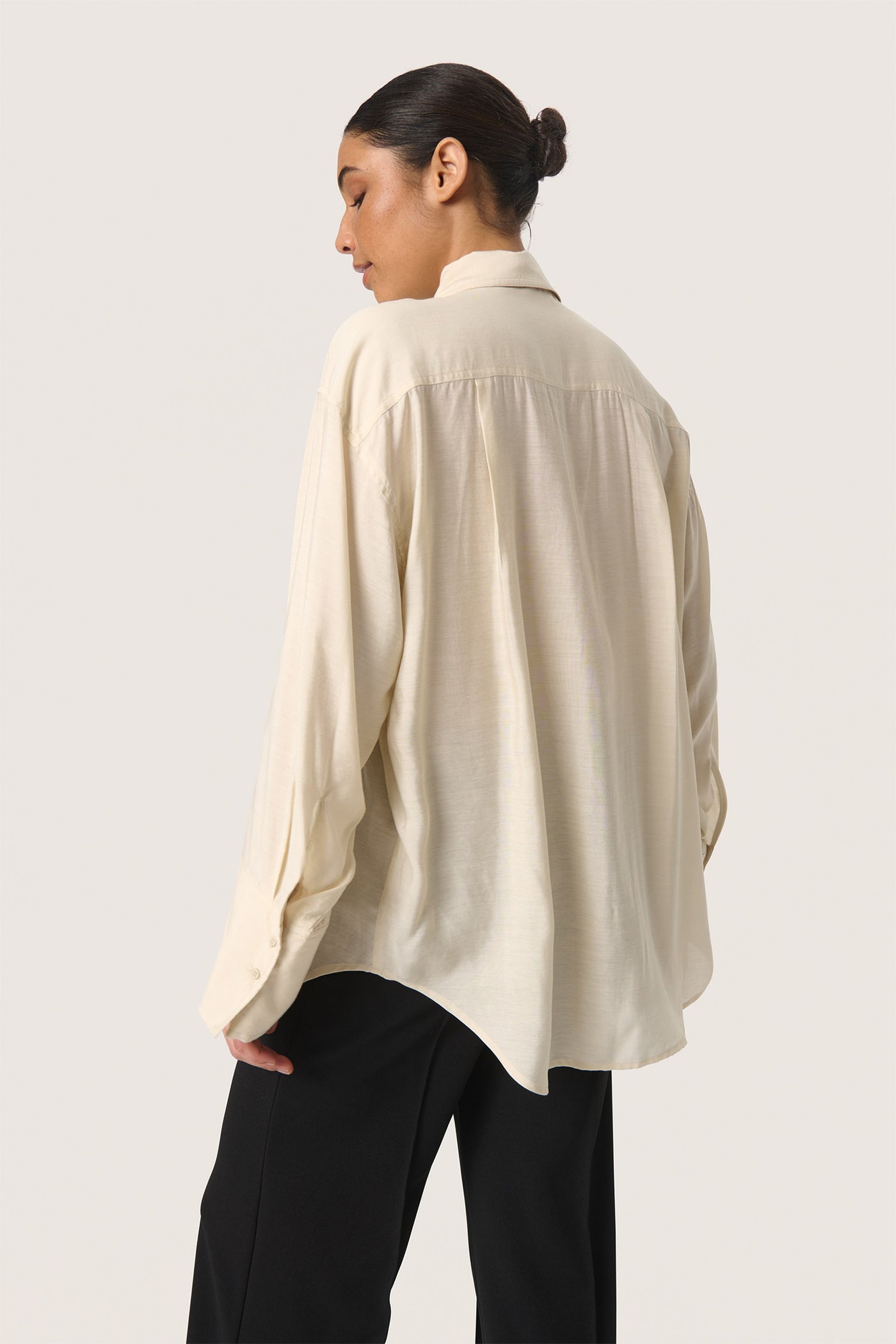 SLLeodora Shirt LS Oatmeal - 30407638