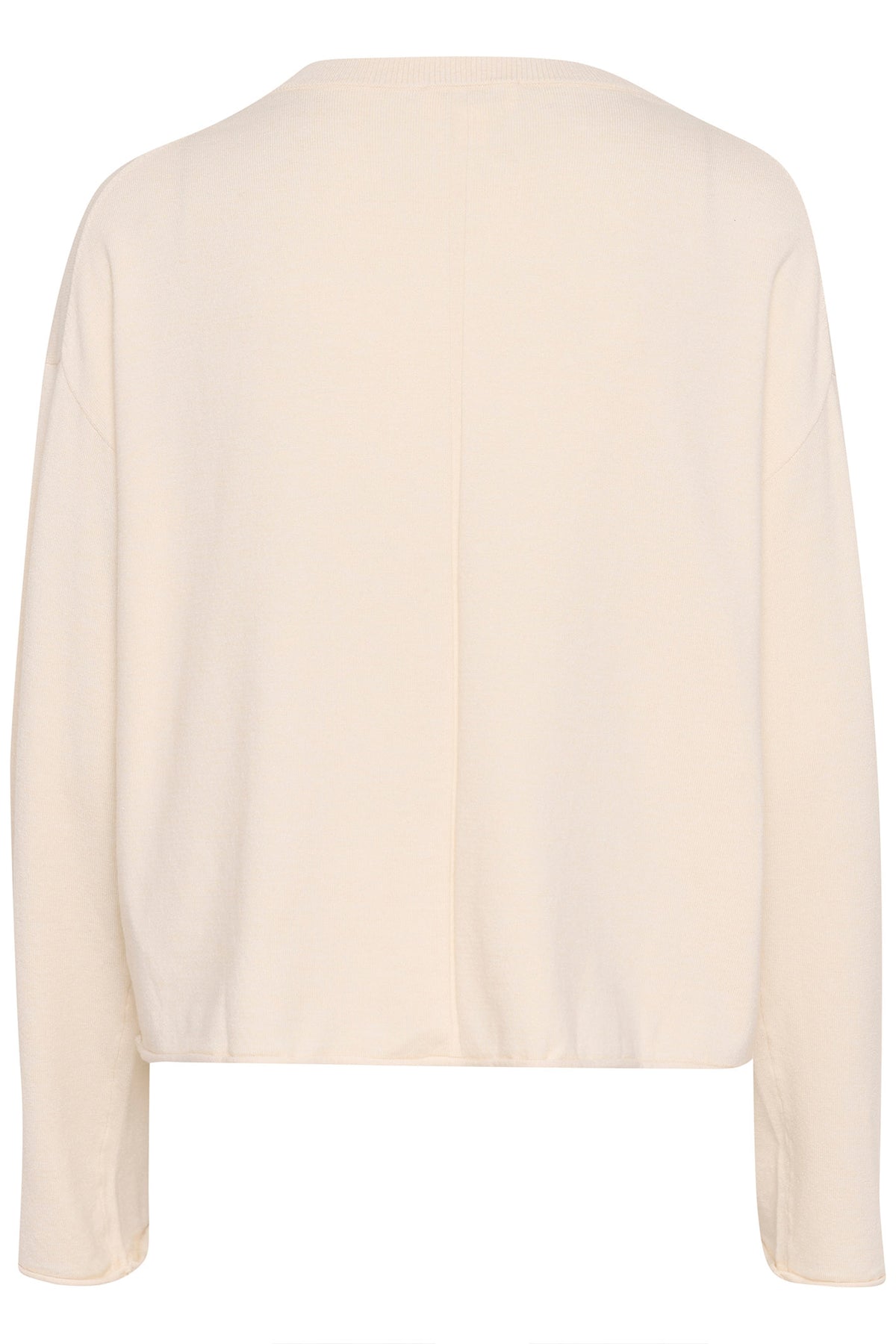 SLSpina Boxy Crew-Neck Whitecap Gray - 30407689