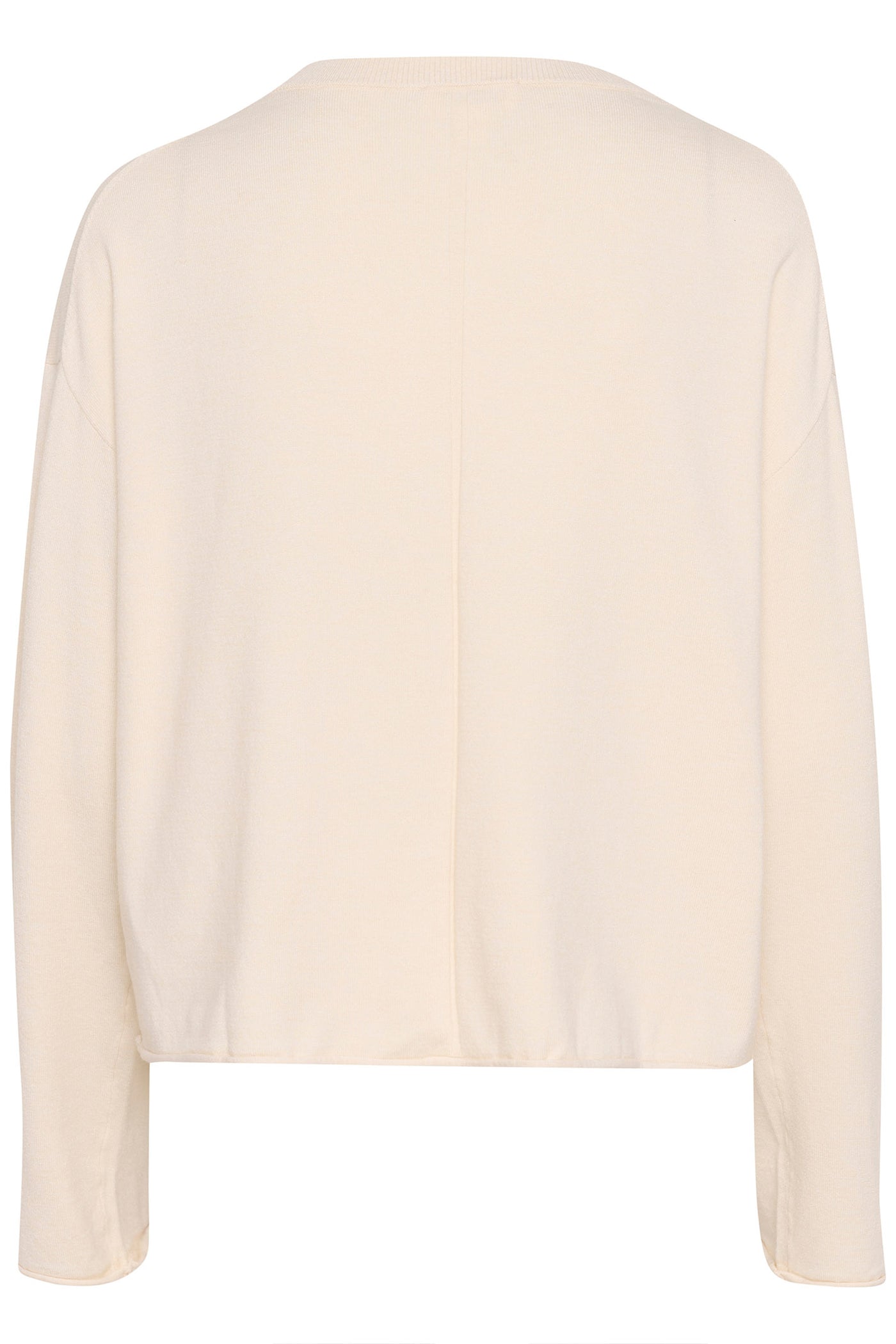 SLSpina Boxy Crew-Neck Whitecap Gray - 30407689