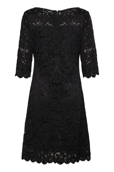 CRPria A Shape Dress Pitch Black - 10613289 Thumbnail