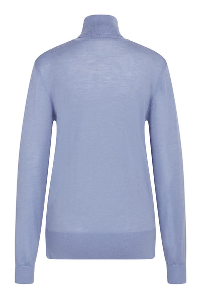 CharleneBBRoll Neck knit Vista Blue Thumbnail