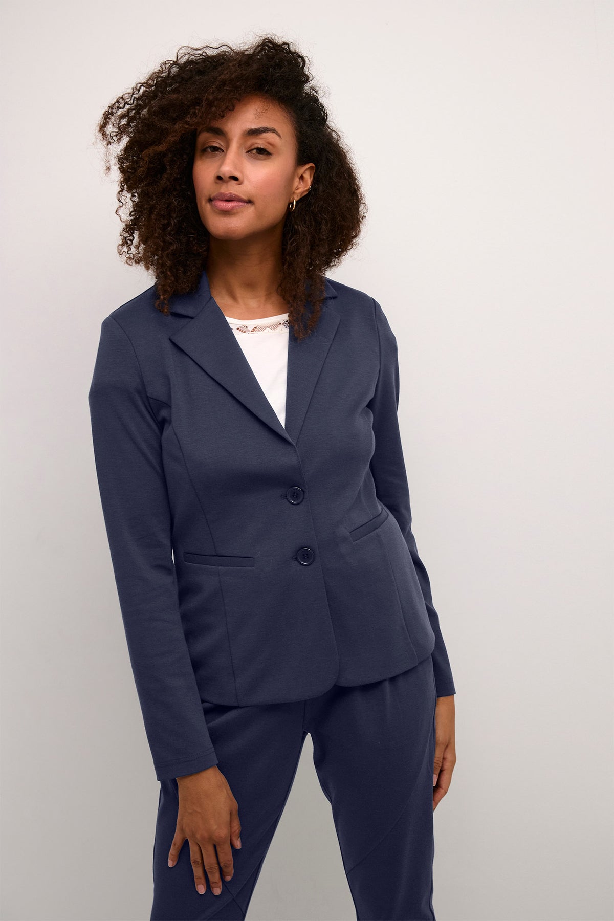 Anett Blazer Navy Blazer - 10604410
