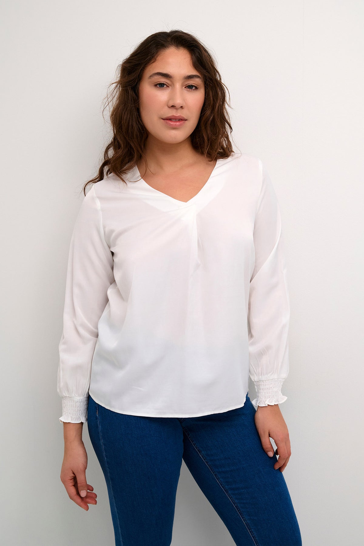FengCR Blouse Snow White - 10607056
