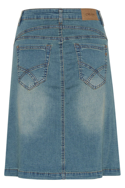 CRLone Skirt Light Blue Denim - 10607550 Thumbnail