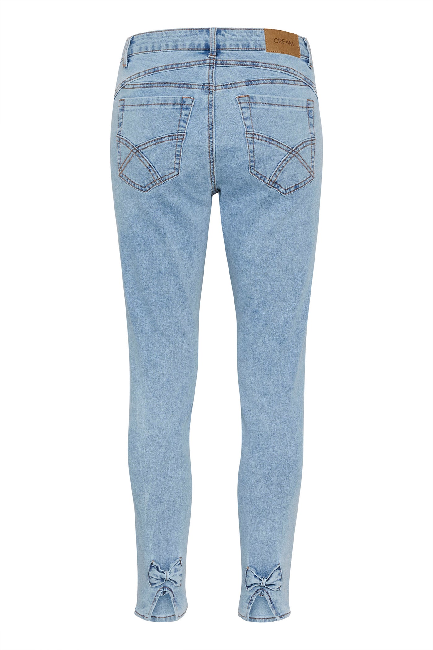 CRSorya 7/8 Jeans - Baiily Fit Texsas Medium Blue Denim Tobac - 10610008