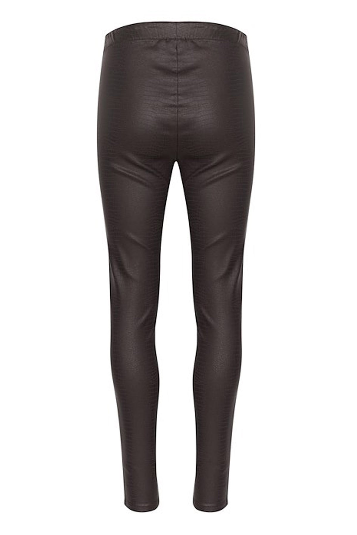 CRTabea Woven Legging Dark Brown Crocodile - 10610409