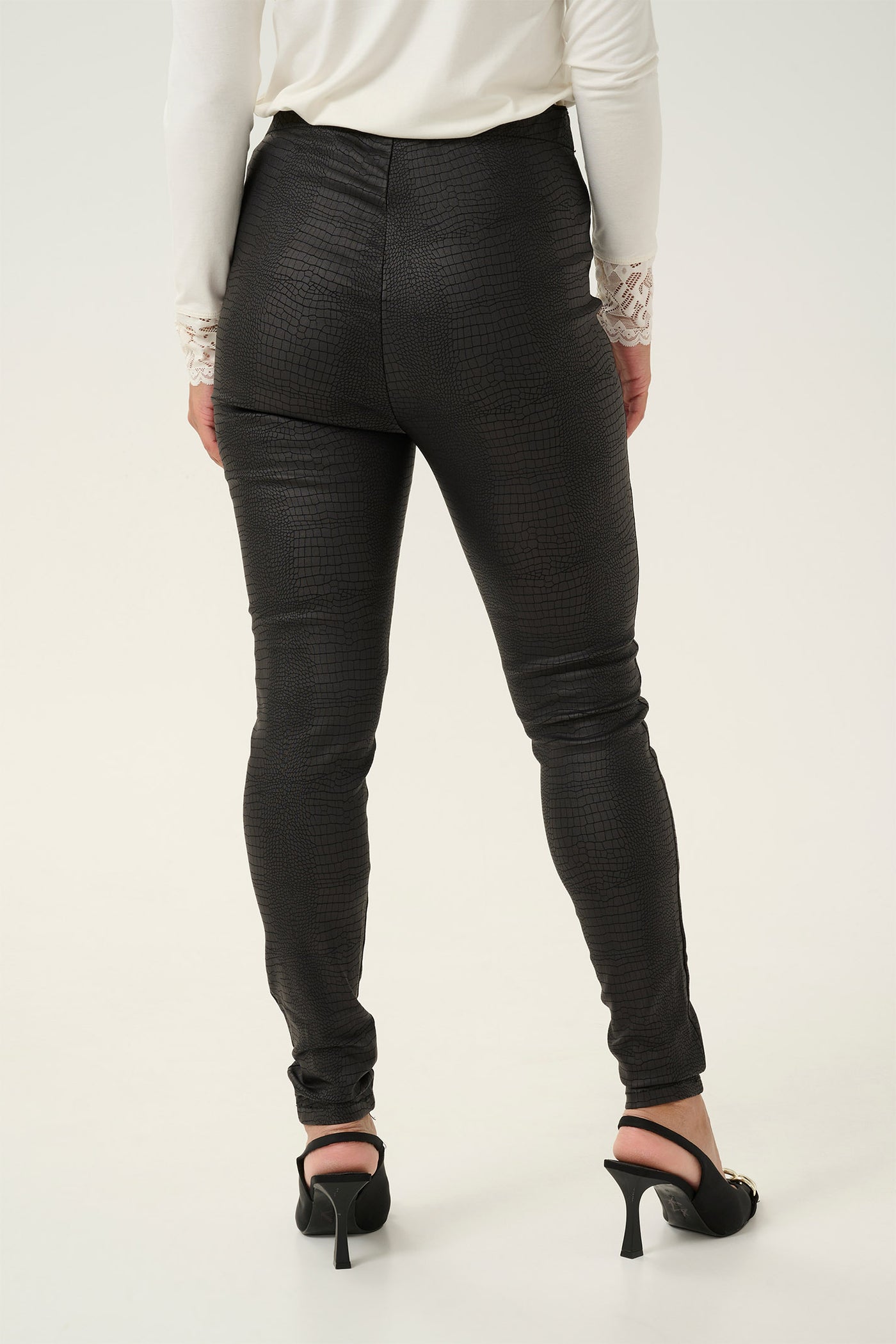 CRTabea Woven Legging Pitch Black - 10610409