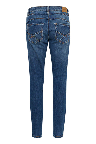 CRJosefine Ankl Jeans - Shape Denver Washed Blue Denim Thumbnail