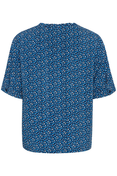CRTiah SS Shirt Animal skin blue - 10611286 Thumbnail