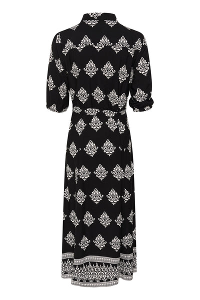 CRTiah shirt SS dress Black Damask Pattern - 10611340 Thumbnail