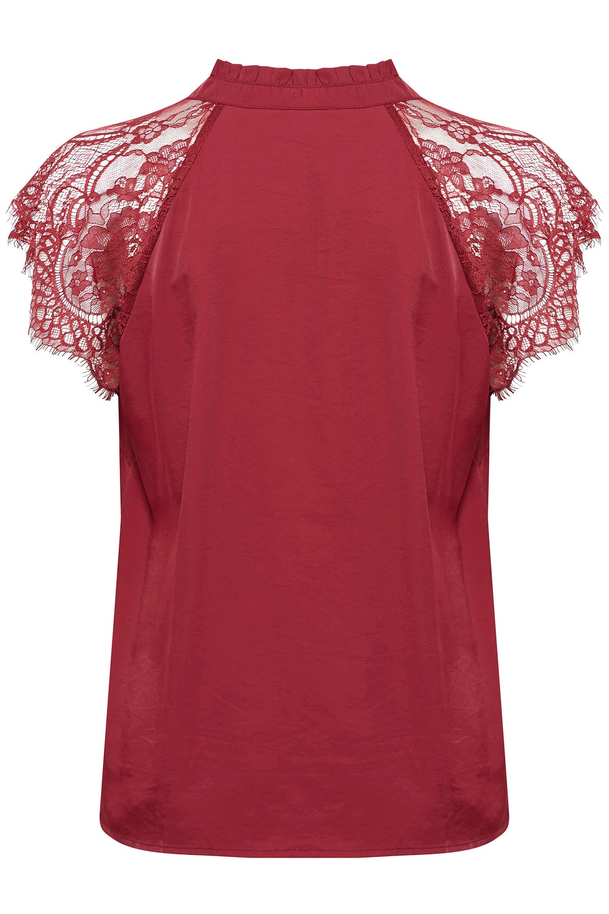 CRNola Lace Blouse Cabernet - 10611693