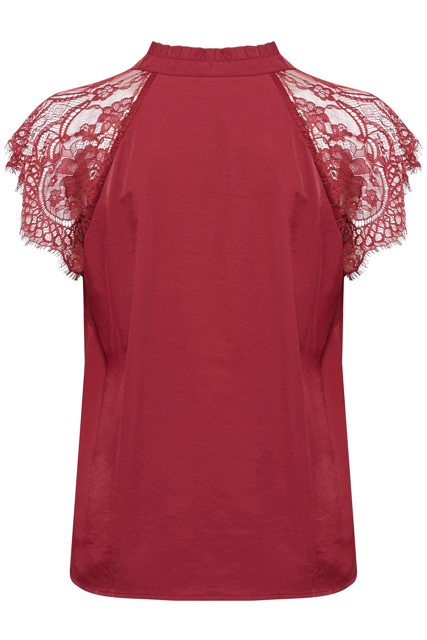 CRNola Lace Blouse Cabernet - 10611693