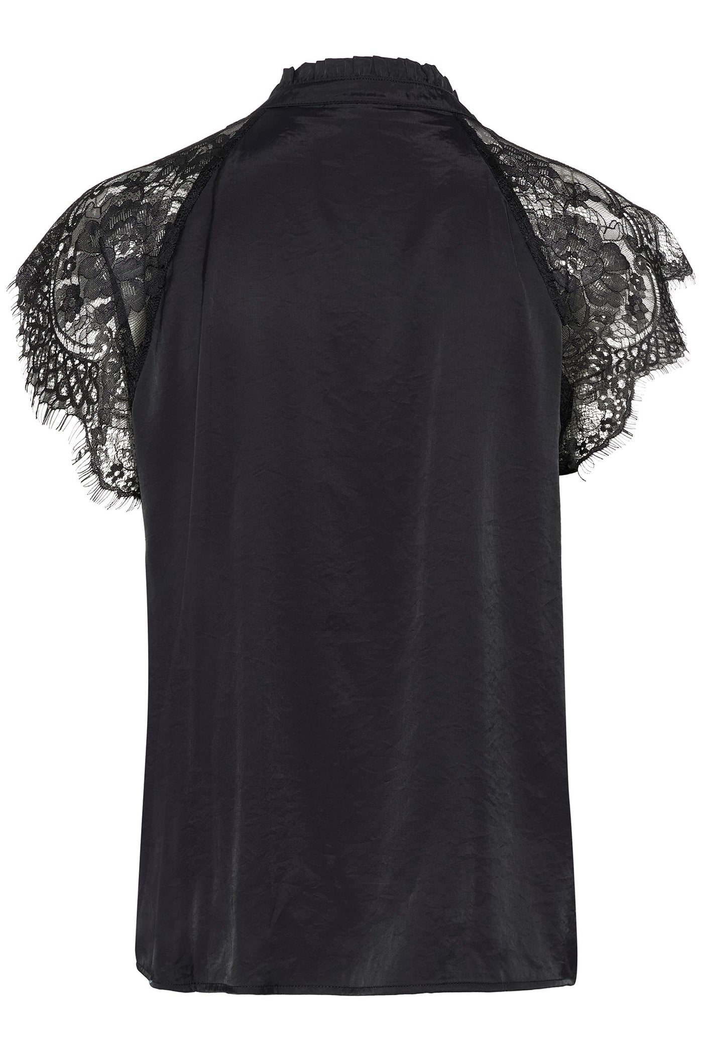 CRNola Lace Blouse Pitch Black - 10611693