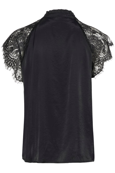 CRNola Lace Blouse Pitch Black - 10611693 Thumbnail