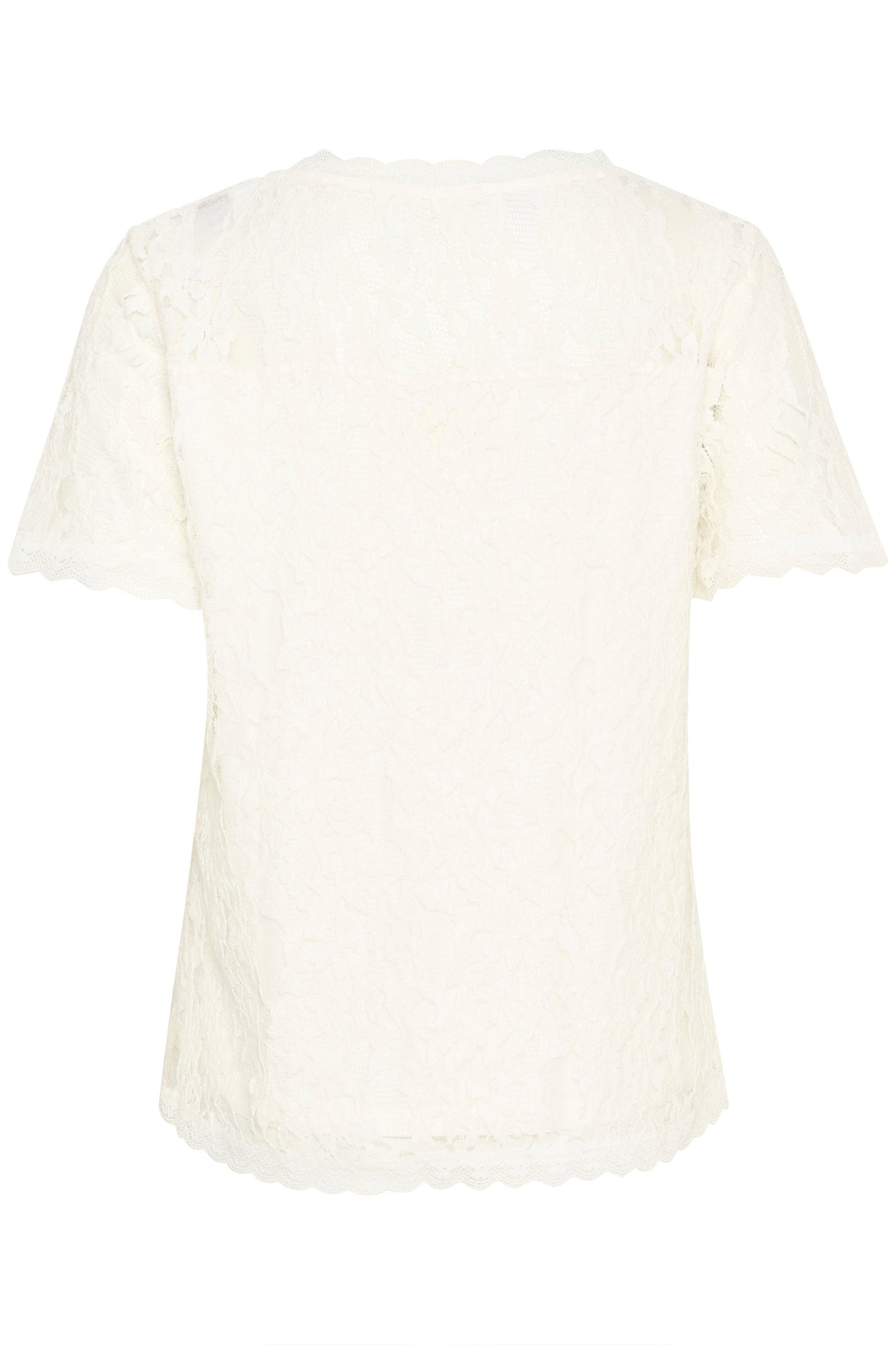 CRKit SS Lace Blouse Snow White - 10611696