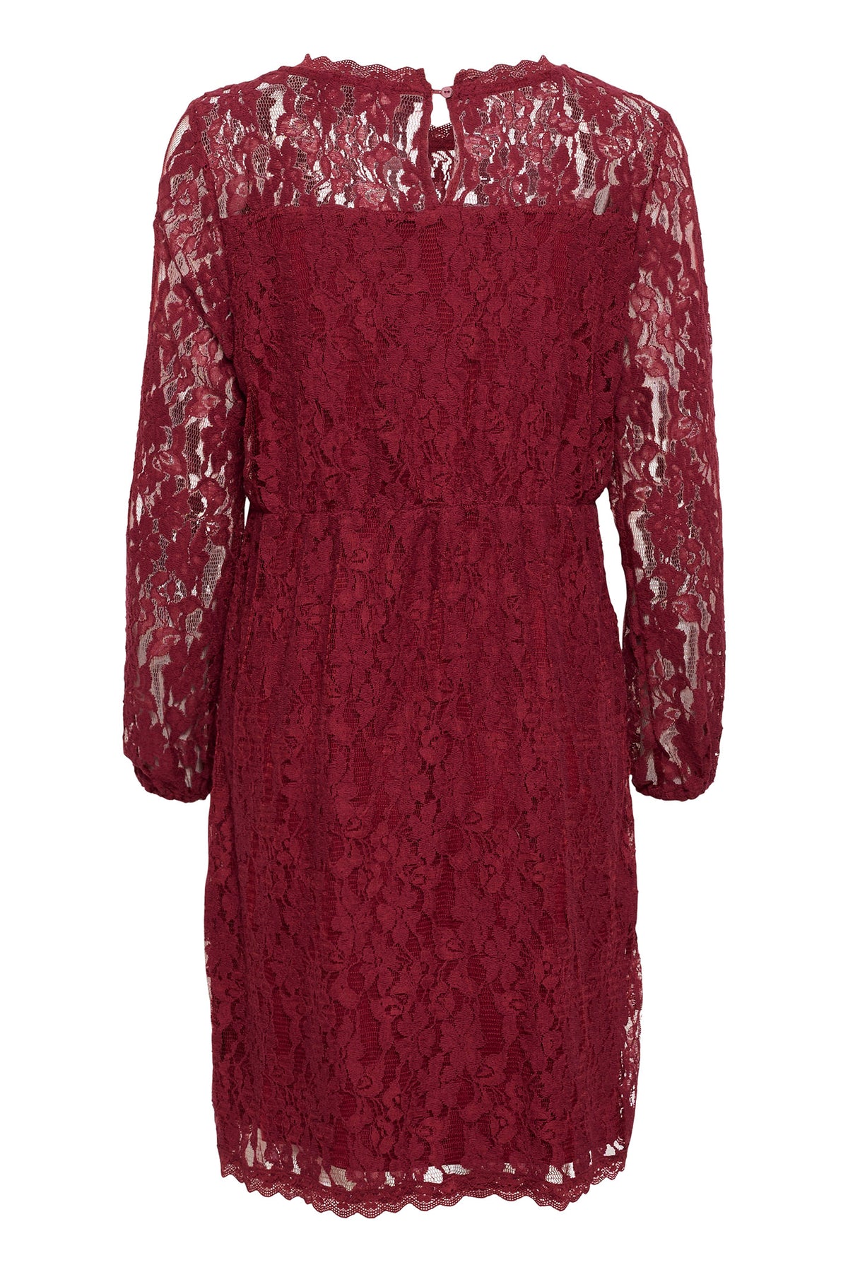 CRKit Lace LS Dress - Zally fi Cabernet - 10612366