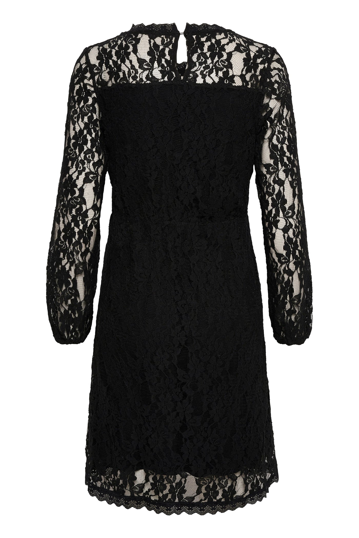 CRKit Lace LS Dress - Zally fi Pitch Black - 10612366
