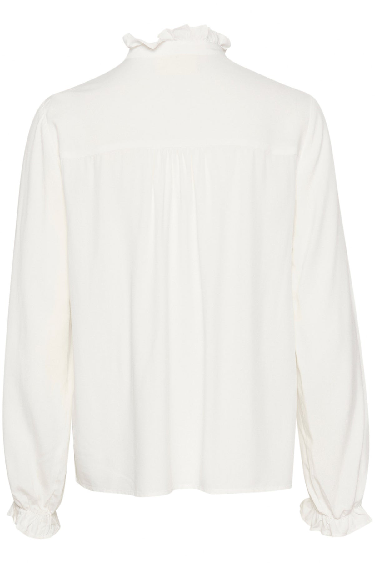 CRVenea Frill Shirt Snow White - 10613007