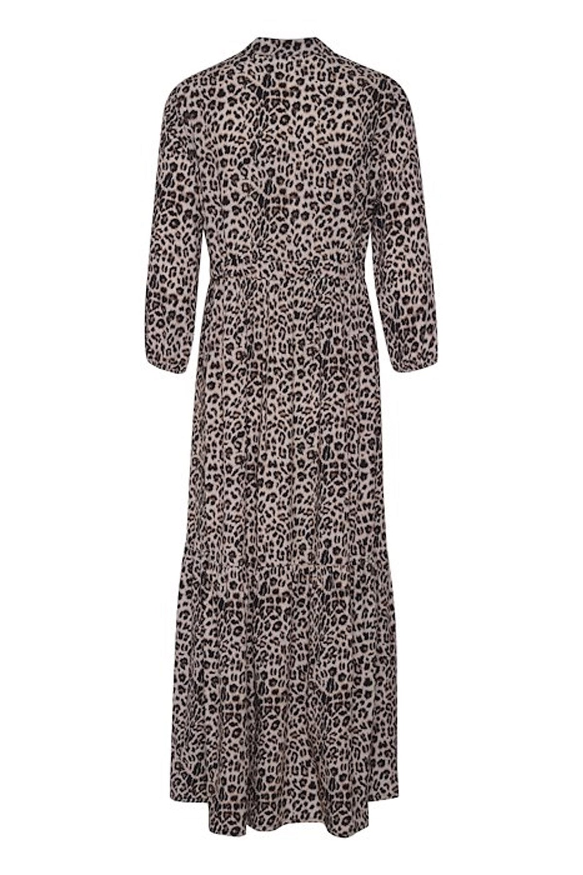 CRAlora Long Dress Animal Neutral - 10650723