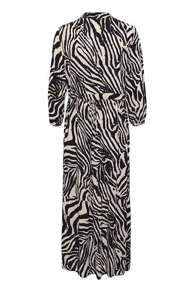 CRAlora Long Dress Wild Animal Stripes - 10650723 Thumbnail