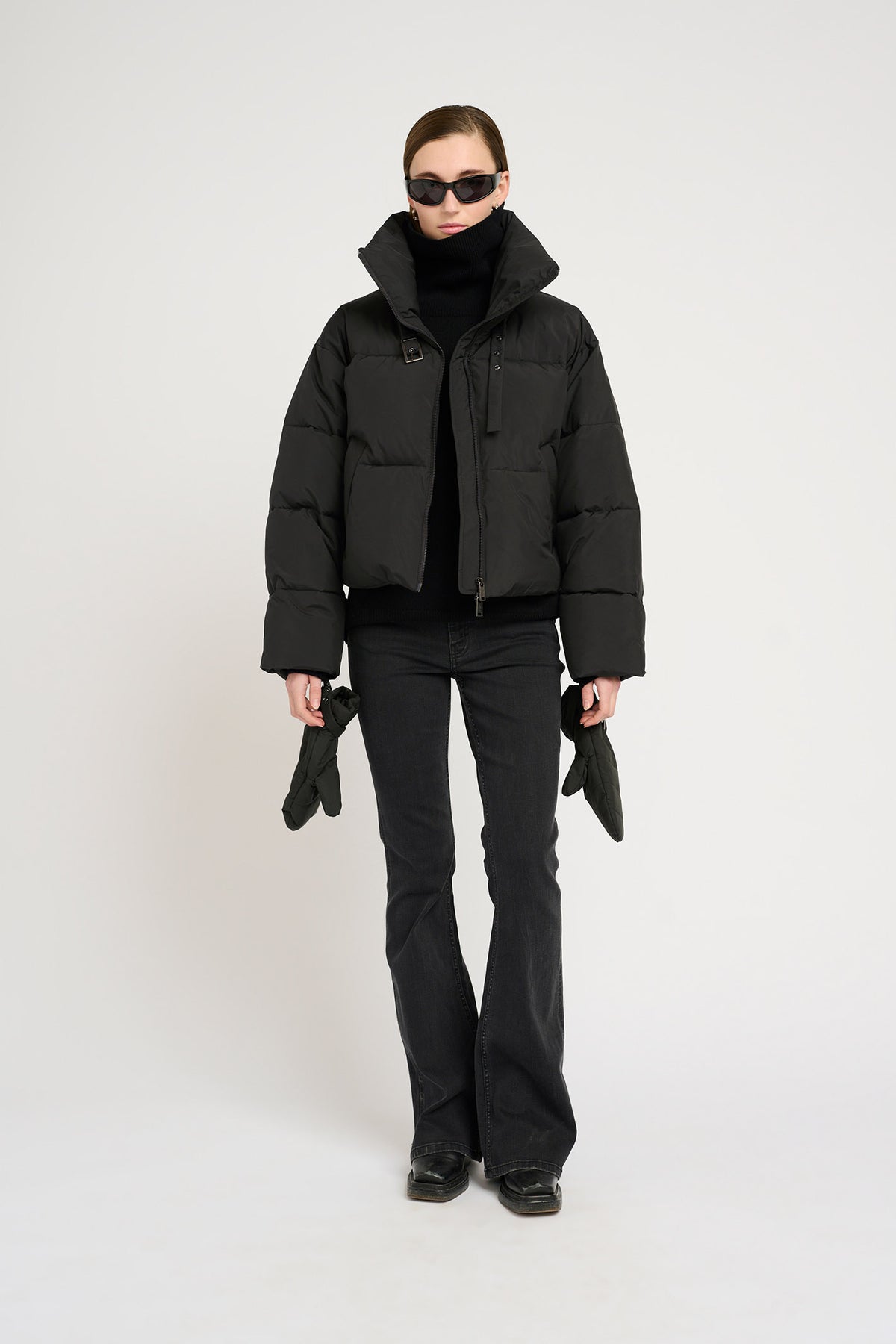 PinaraGZ short puffer Black - 10909184