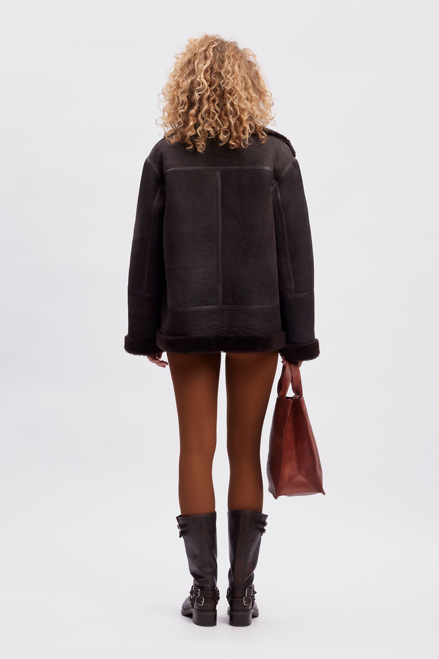 ShearlyGZ OZ jacket Dark brown vintage - 10909196