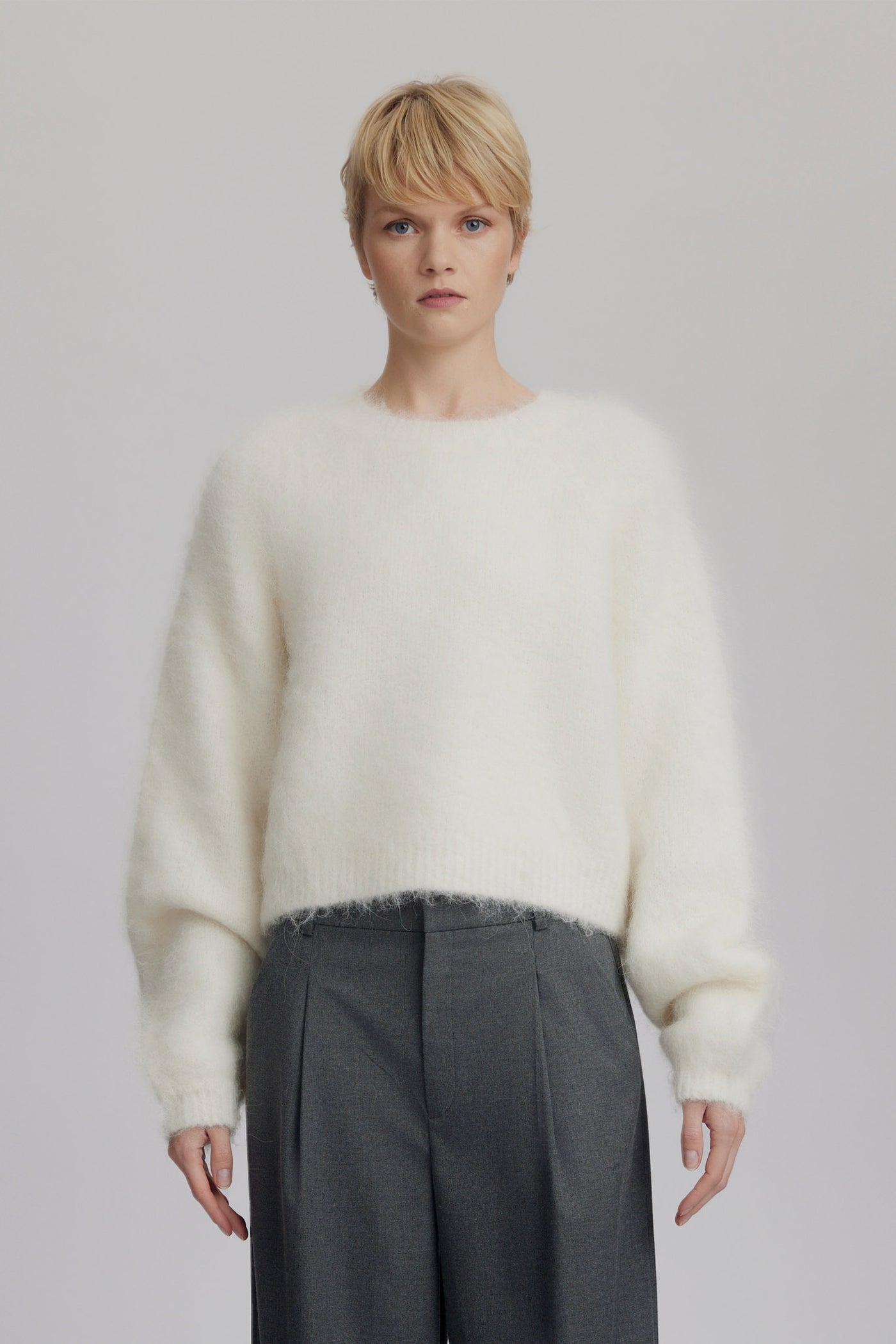 SabiGZ short pullover Egret - 10909424