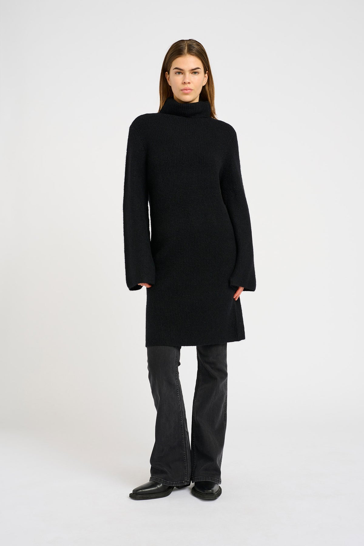 AlphaGZ rollneck dress Black - 10909447