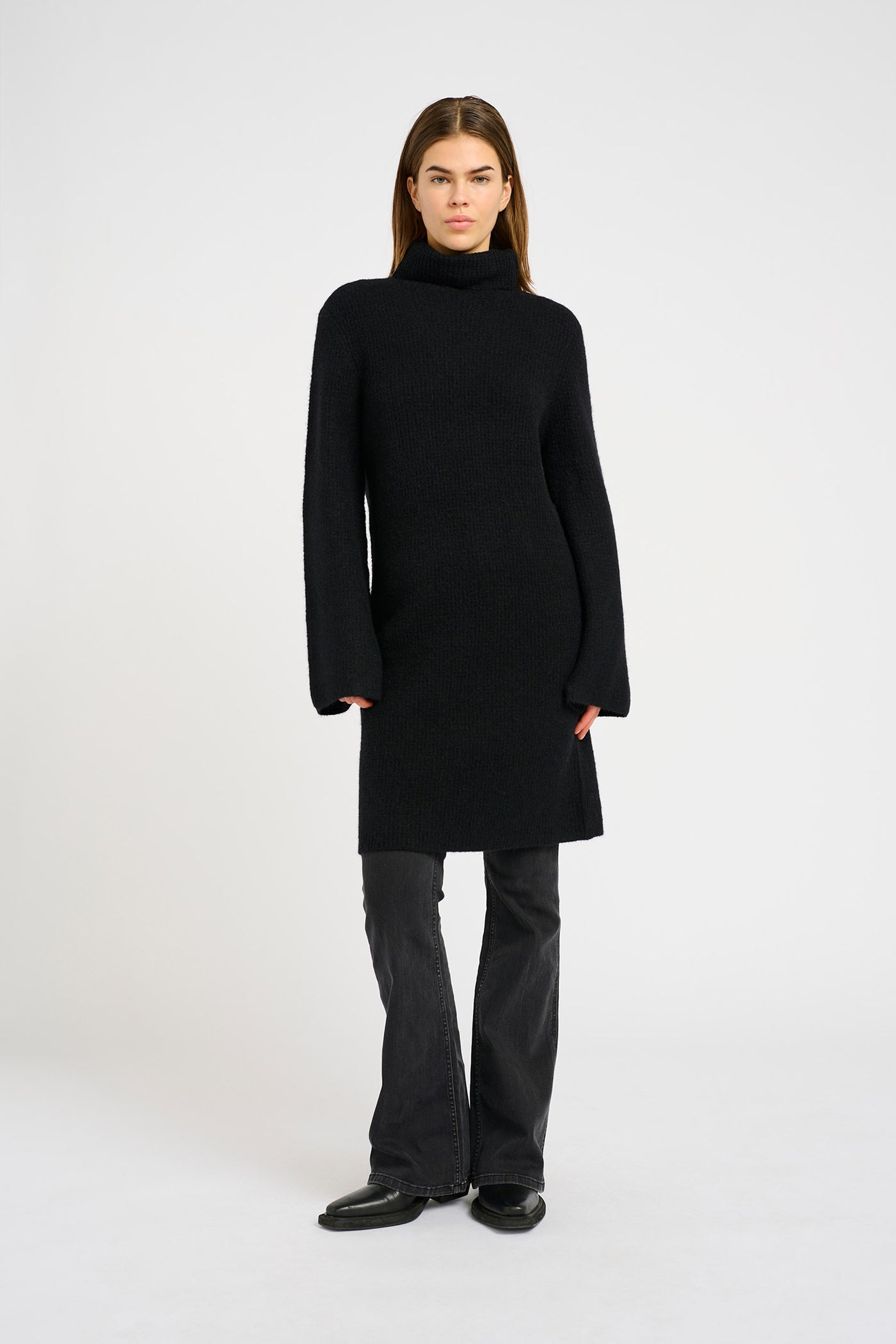 AlphaGZ rollneck dress Black - 10909447