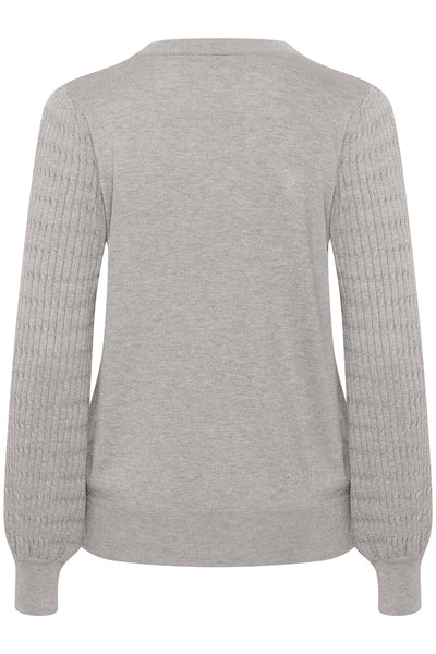 KAnanna Pullover Grey Melange - 10509104 Thumbnail