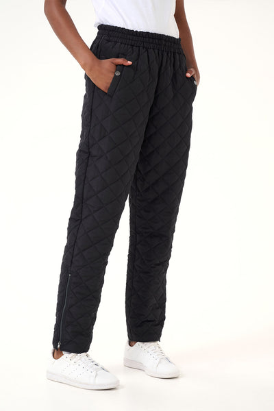 KAseverina Quilted Pants Black deep - 10509583 Thumbnail