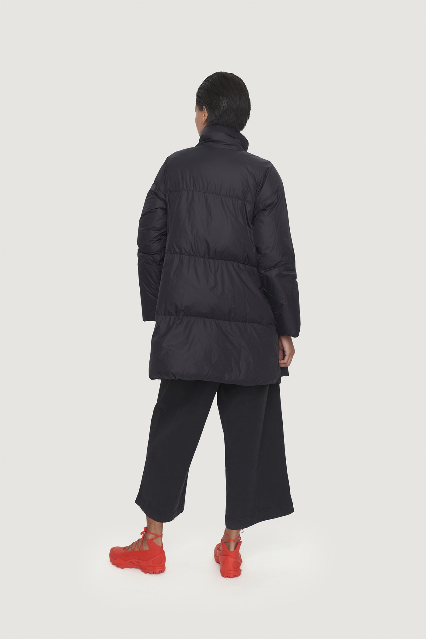 Feather down kort frakke Black - 247-2092-4406