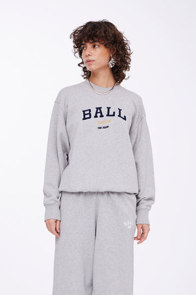 BALTAYLOR SWEAT Medium Grey Melange - 50405001 Thumbnail