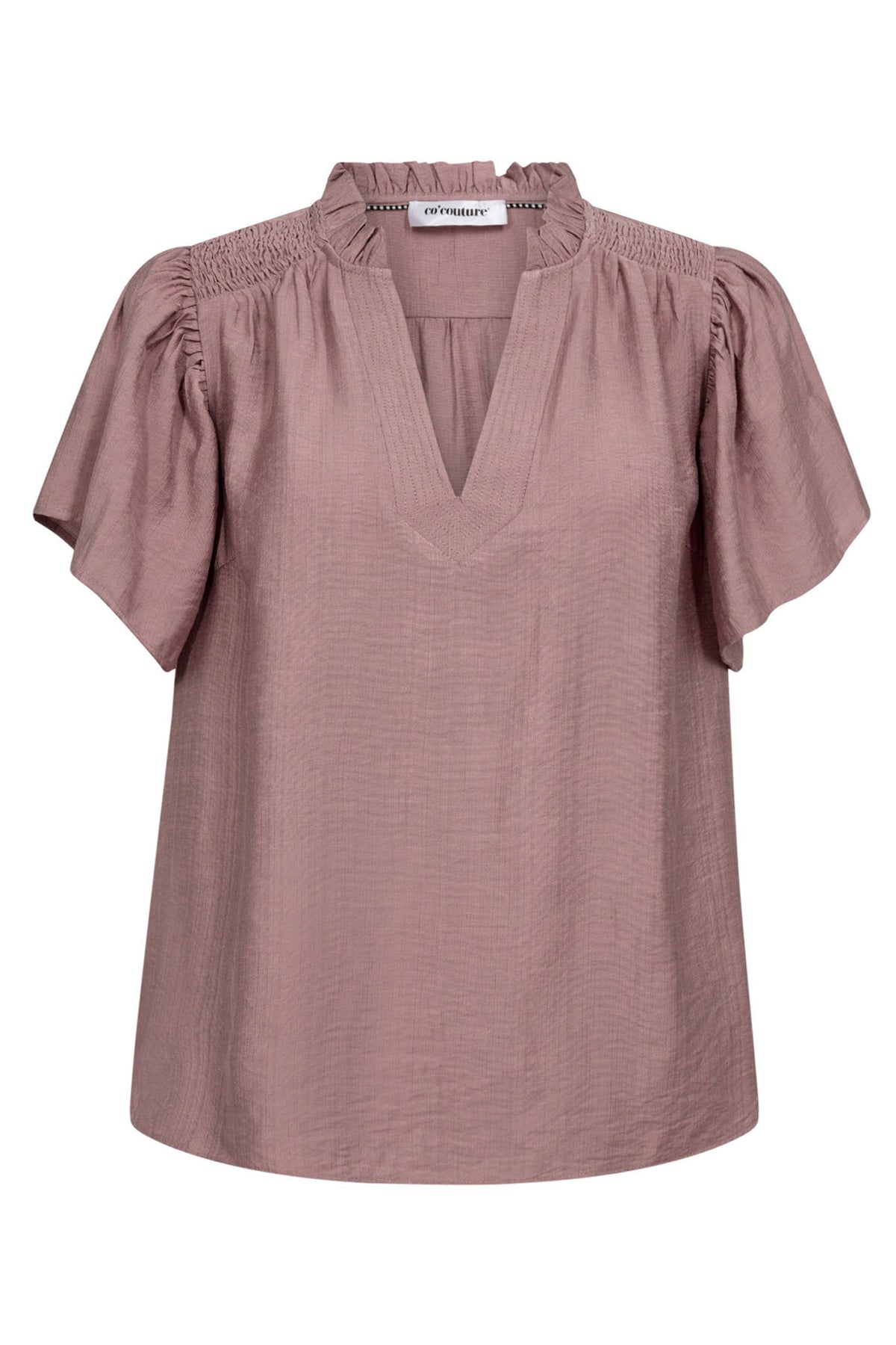HeraCC SS Frill Top 103-Old Rose - 35703