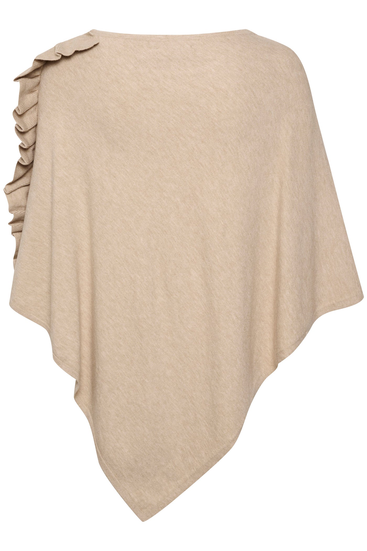 OdetteCR Poncho Oat melange - 10605888
