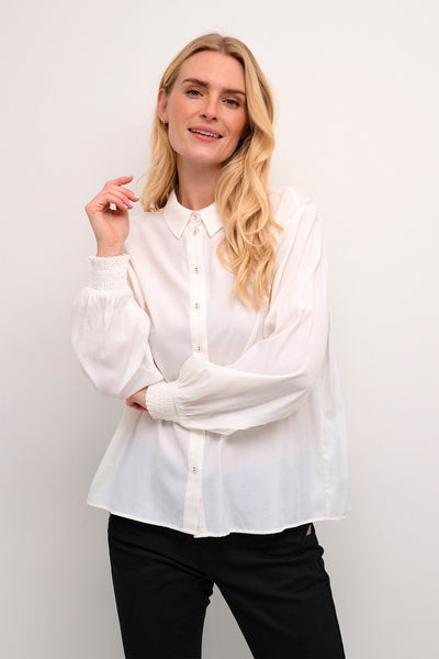 CRNola Long Sleeve Shirt Snow White - 10611978 Thumbnail