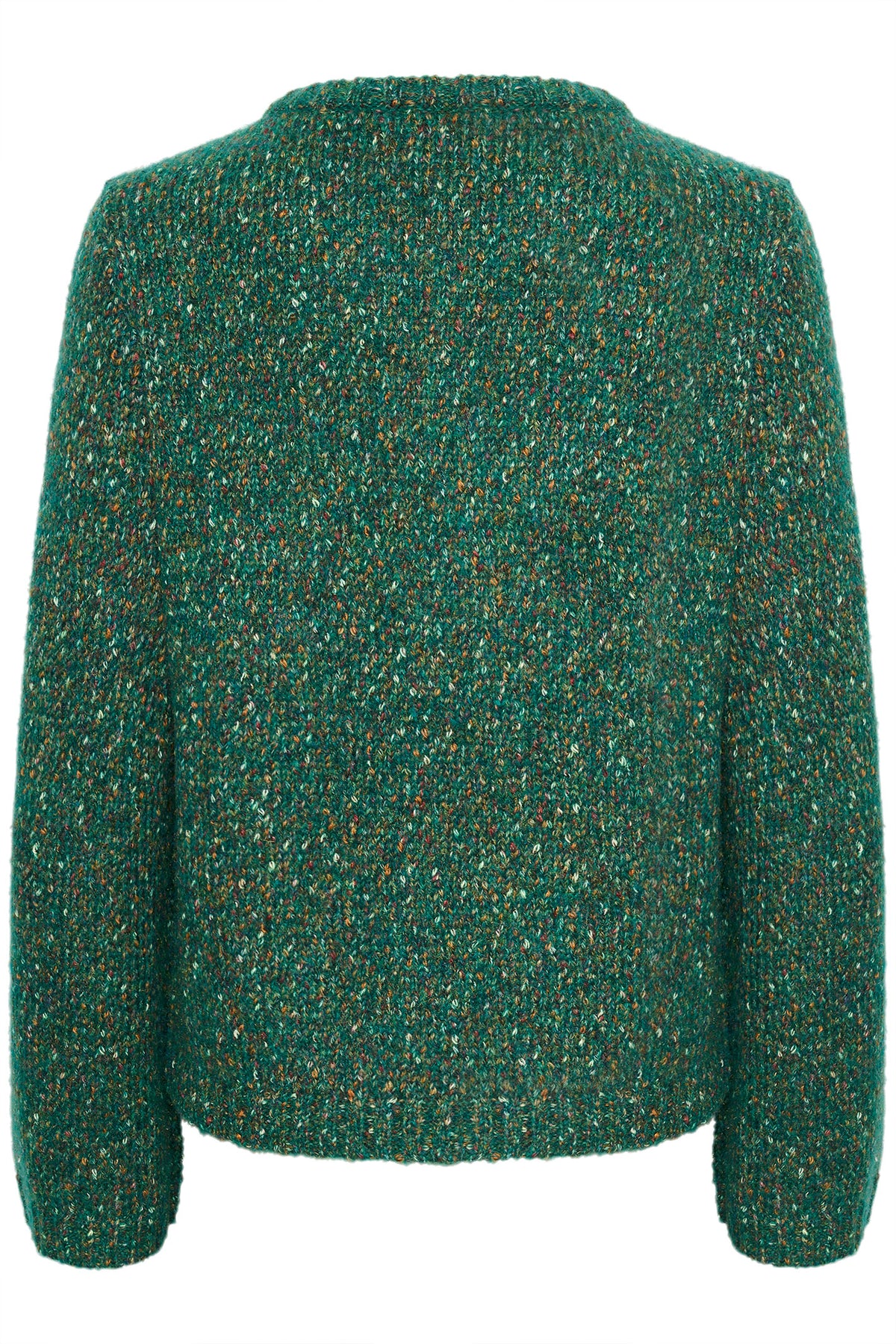 CRKiara Knit Pullover Bright Green Melange - 10612040