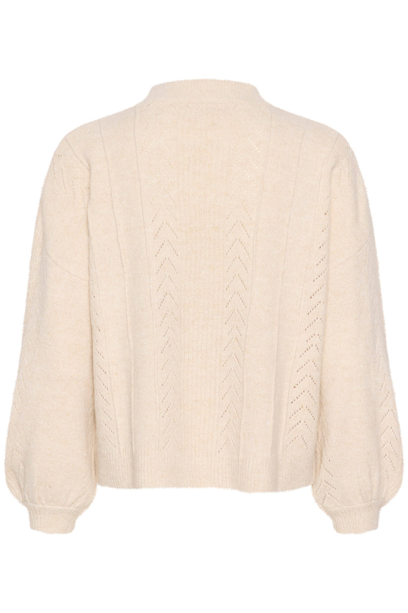 CRHoliday Knit Cardigan Oat melange - 10612385